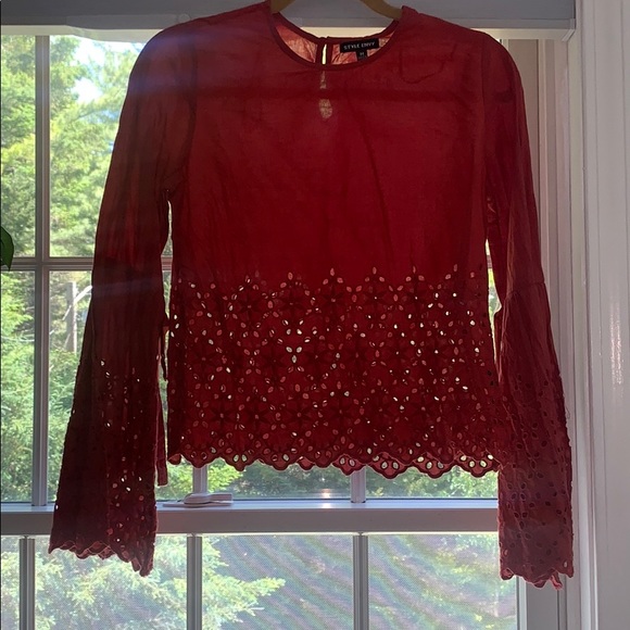 Eyelet blouse - Picture 1 of 5